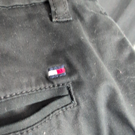 Pantalon chino Tommy Hilfiger stretch noir taille W33wL34 FR42 #51ct