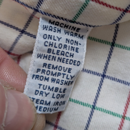 Chemise RALPH LAUREN - Flanelle Fine - Carreaux Multicolores Manches Longues L