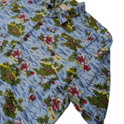 Chemise hawaïenne viscose et coton Ocean & Coast manches courtes taille L