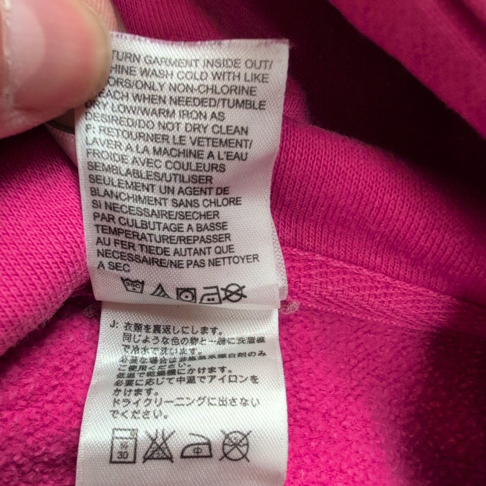 Sweat à capuche The North Face rose Femme Taille M