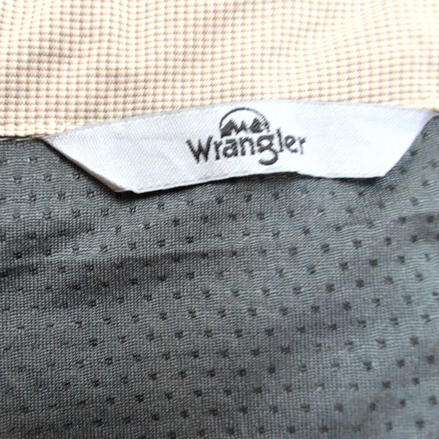 Chemise Wrangler randonnée marron carreaux poches manches courtes taille XL