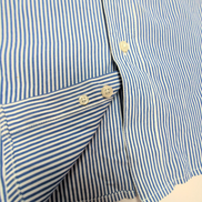 Chemise CHAPS à rayures bleues taille L #111e
