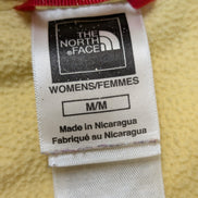 Pull Polaire Femme The North Face TKA 100 Jaune Col Zippé - Taille M