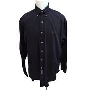 Chemise Ralph Lauren Blair XXL Violet Vintage Manches Longues