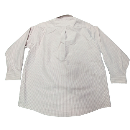 Chemise L.L. Bean rouge à rayures 1 poche taille L/XL
