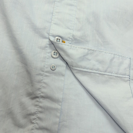 Chemise Carhartt Force Relaxed Fit XL Bleu uni 5 Poches Ventilée manches rétract