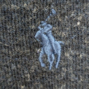 Pull Polo Ralph Lauren Marine Moucheté - Style Sweat-Shirt - Taille M - NEUF