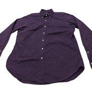 Chemise Ralph Lauren violet logo vert taille M #2053