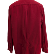 CHEMISE L.L. BEAN FLANELLE ROUGE XXL VINTAGE Chamoisette Workwear