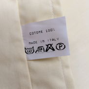 Chemise Ingram Made in Italy M/L Jaune Pâle 100% Coton Neuve Sans Étiquette