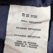 Blouson Levis Homme L Coupe-Vent Nylon Capuche Jaune Bleu Marine Veste Fine Neuf