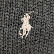 Pull Col Roulé Polo Ralph Lauren Blanc Crème Logo Blanc - Taille L