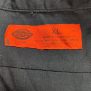 Chemise Dickies noire unie manches courtes taille XL  2 poches homme