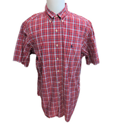 Chemise Ralph Lauren Classic Fit XL Rouge Carreaux Manches Courtes