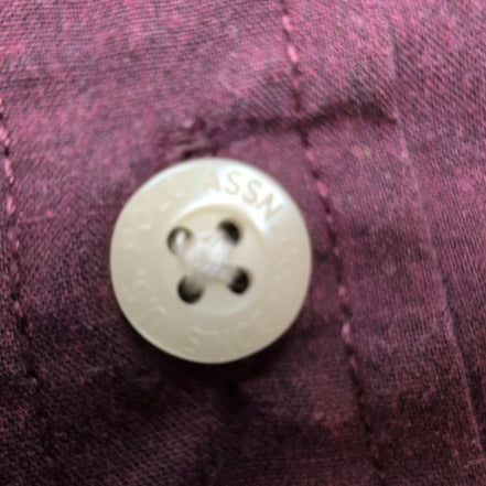 Chemise U.S. Polo Assn M Bordeaux Uni Slim Fit Logo Brodé Poche Coton