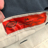 Short Dickies Cargo Bleu Marine Homme W34 Multi Poches Coupe Droite TBE