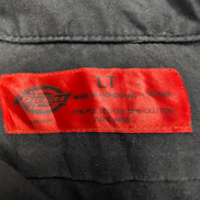 Chemise Dickies noire unie manches courtes taille L homme 2 poches