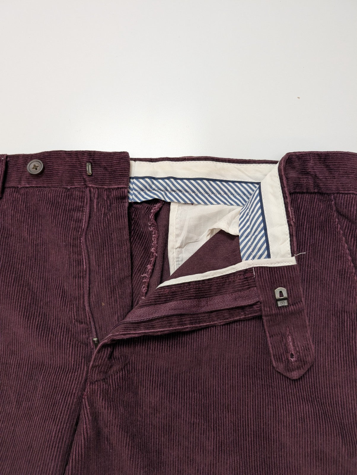 Pantalon Velours Lauren Ralph Lauren W33 L30 Violet Excellent État 👖🍇✨