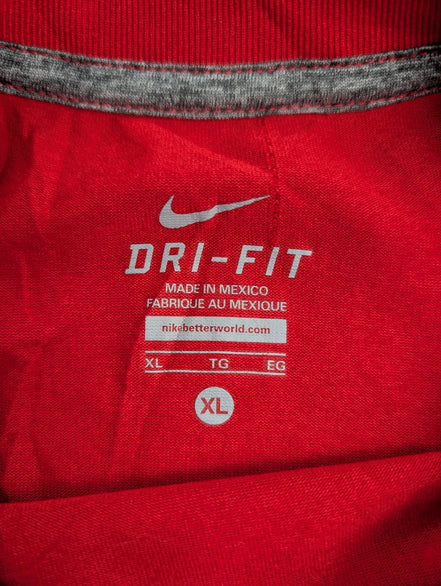 T-shirt Nike Dri-Fit Rouge "Royal Pride" Vintage Taille XL