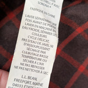 Chemise L.L.Bean XL Technique Polyester Elasterell Stretch Marron Rouge |282S