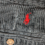 Pantalon Velours côtelé Polo Ralph Lauren W29 L26 Bleu Marine Logo Rouge