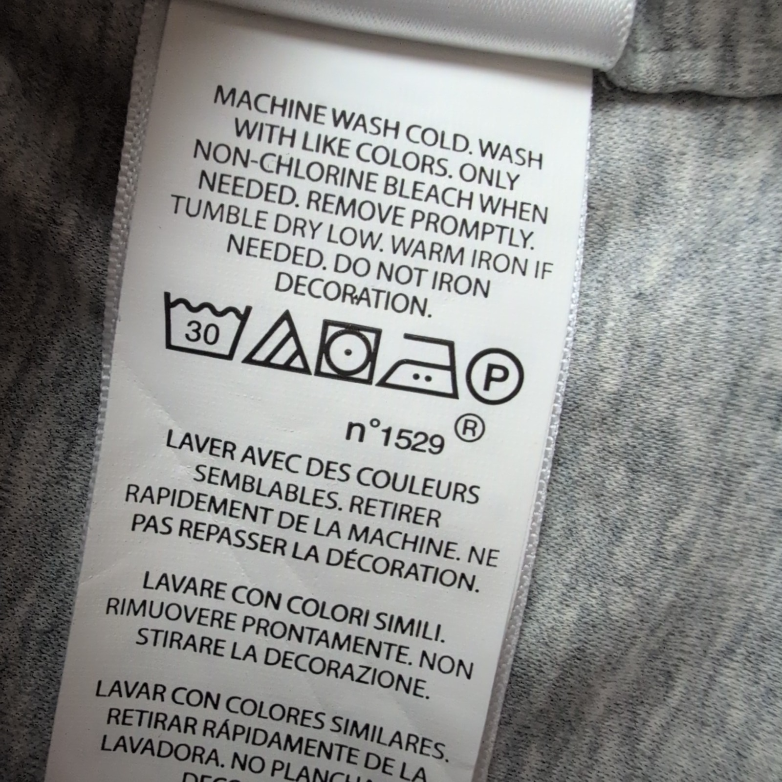 Chemise Ralph Lauren XXL Knit Dress Shirt Gris Chiné Jersey Coton QR Code