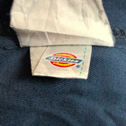 Chemise Dickies L Workwear bleu Manches Courtes 2 Poches Logo Coton Poly
