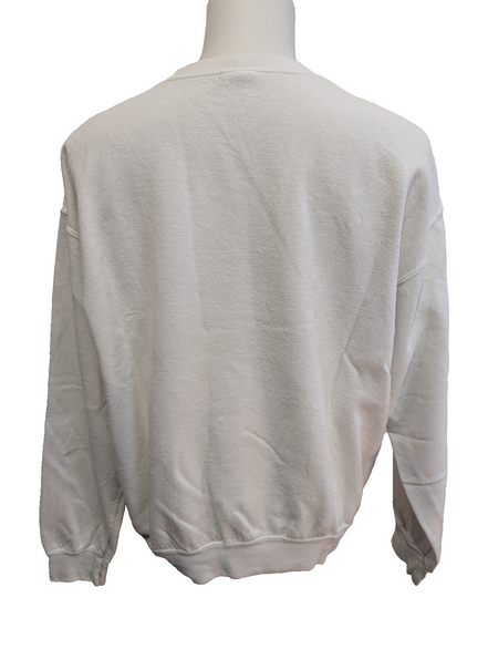Sweat Michigan Est 1837 Vintage University College USA Gildan Navy Taille L
