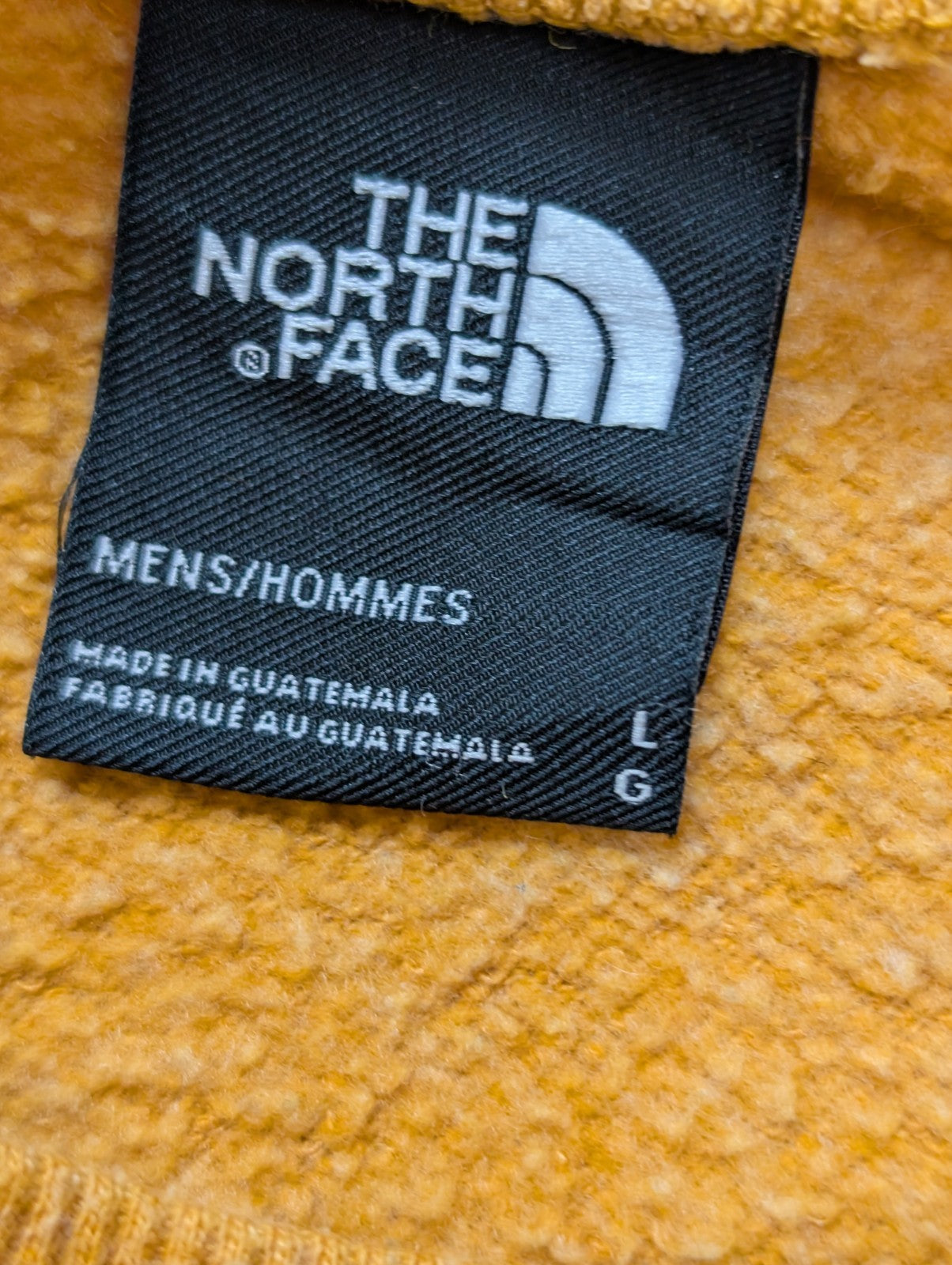 Pull Sweat THE NORTH FACE TNF Orange Manches Longues Col Rond - Taille L