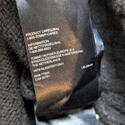 Pull Tommy Hilfiger Vintage Bleu Marine Col Rond Coton Épais - Taille M