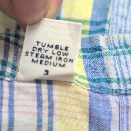 Chemise Polo Ralph Lauren Caldwell XL Hawaïenne Carreaux Poche manches courtes