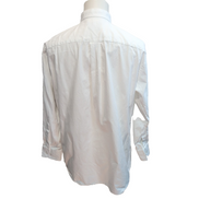 Chemise Nautica Classic Fit Taille L/XL Blanche 100% Coton Logo Brodé