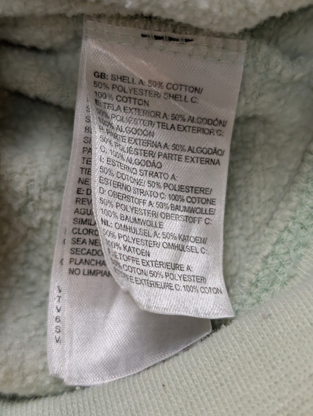 The North Face Sweat à Capuche Vert Pistache - Logo Kaki - Taille XXL Femme