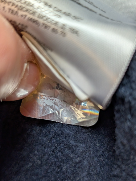 The North Face Sweat à Capuche Bleu Marine - Grand Logo au Dos - Taille XXL Homm