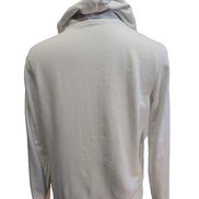 CHAMPION Sweat à Capuche Homme S Blanc Logo Drapeau Américain Hoodie Sport