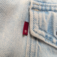 Chemise Levi's Made in Sri Lanka Femme S Western Jean Bleu Vintage