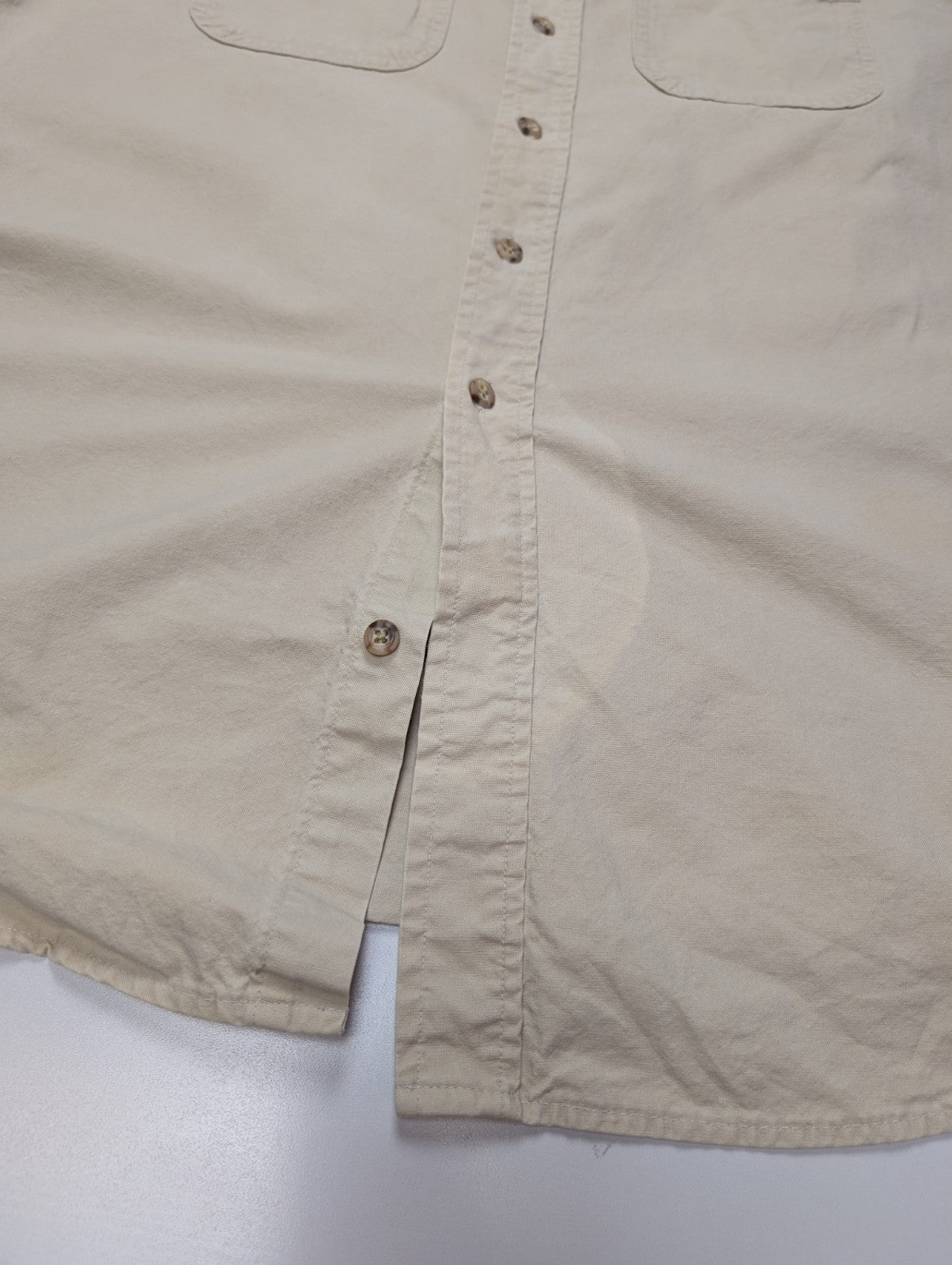 Chemise Carhartt beige crème taille XL / XXL VINTAGE TBE