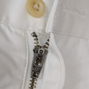 Pantalon Chino Vintage POLO RALPH LAUREN Blanc 🐚 Taille W38 (48 FR) 🐚 Coton