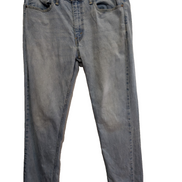 Jean Levi's 511 Slim Fit Homme W36 L32 Bleu Clair Stretch Vintage Denim