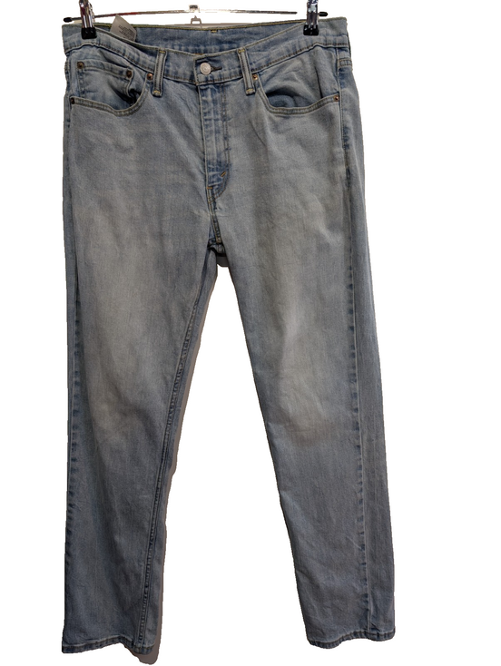 Jean Levi's 511 Slim Fit Homme W36 L32 Bleu Clair Stretch Vintage Denim