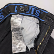 Jean Levi's 502 Femme Noir Ultra Stretch W26 T34 - Taille Réglable