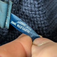 Pull Polo Ralph Lauren Maille Dense Bleu Marine Col Rond - Taille XXL