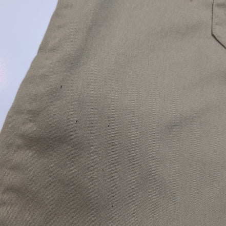 Chemise Dickies XL Kaki Clair 2 Poches Manches Courtes Workwear
