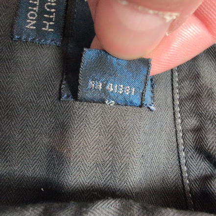 Chemise Ralph Lauren Yarmouth XL XXL Noire Manches Longues Logo Kaki