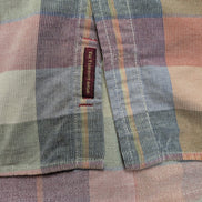 The Territory Ahead L Corduroy Shirt Flannel Chemise Velours Côtelé