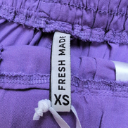 Short Femme XS Fresh Made Violet 100% Viscose Fluide Neuf avec Étiquette