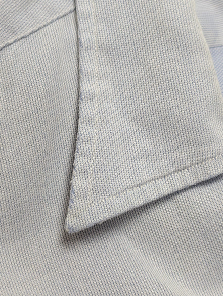 Chemise Polo Ralph Lauren Shirt Andrew M L Rayée Bleu Coton Col Classique