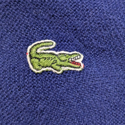 Gilet acrylique Izod Lacoste USA Bleu Vintage M Manches Retroussables | 536WSR