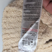 Haut Esprit Femme L Beige Maille Texturée Bretelles Coton Neuf Étiquette