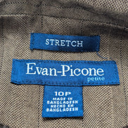 Veste Blazer femme Evan-Picone Marron à Rayures Taille L